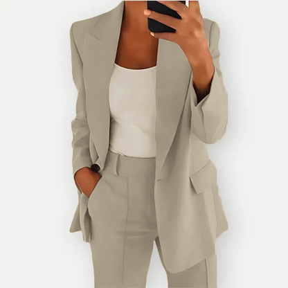 Eleanor - Two-Piece Cotton Formal Suit