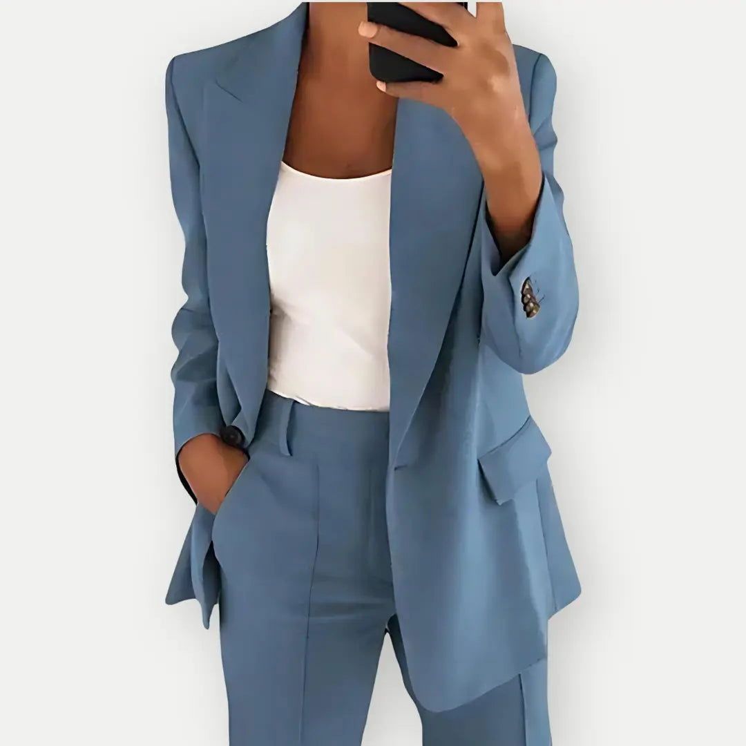 Eleanor - Two-Piece Cotton Formal Suit