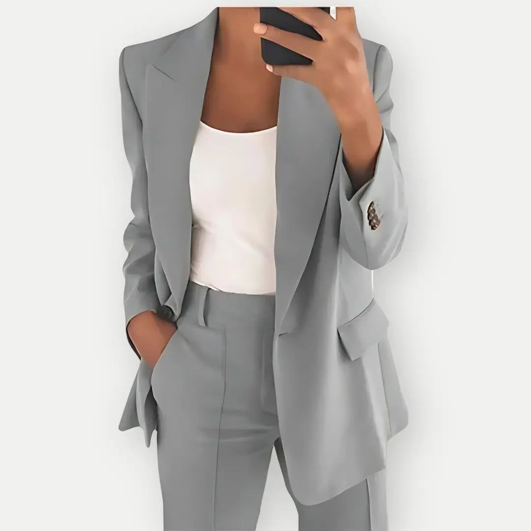 Eleanor - Two-Piece Cotton Formal Suit