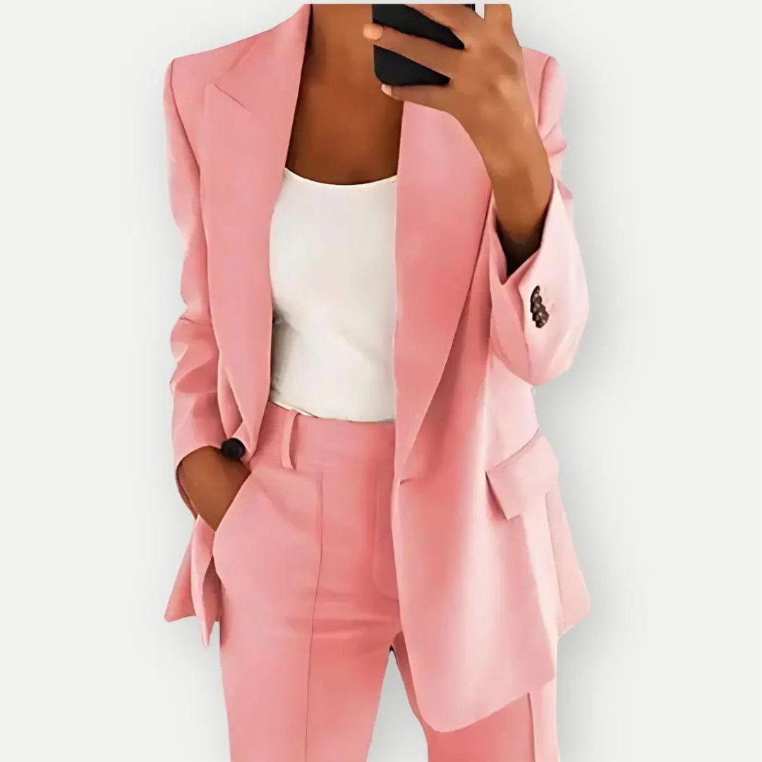 Eleanor - Two-Piece Cotton Formal Suit