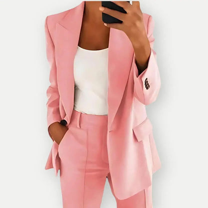 Eleanor - Two-Piece Cotton Formal Suit