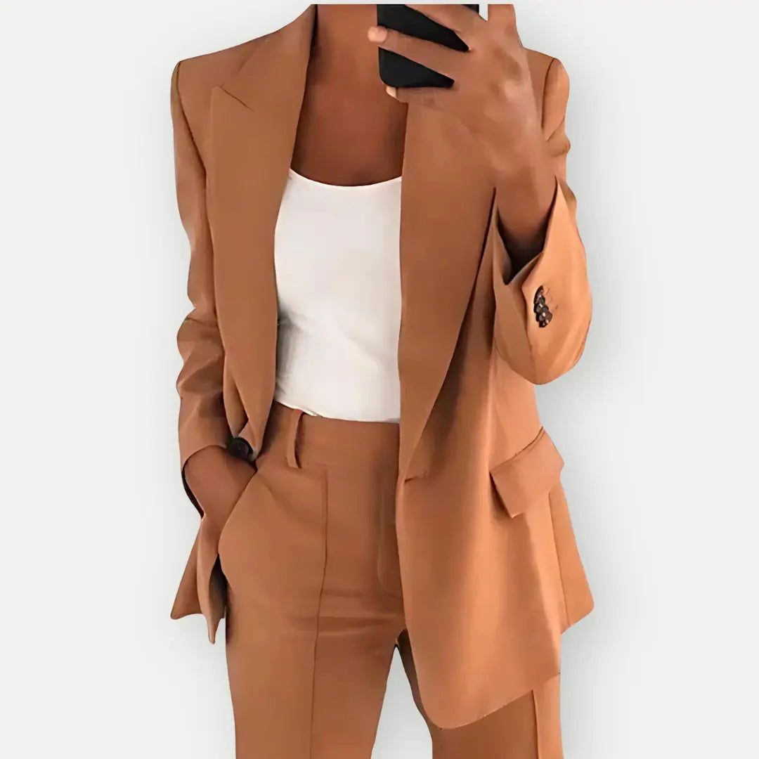 Eleanor - Two-Piece Cotton Formal Suit