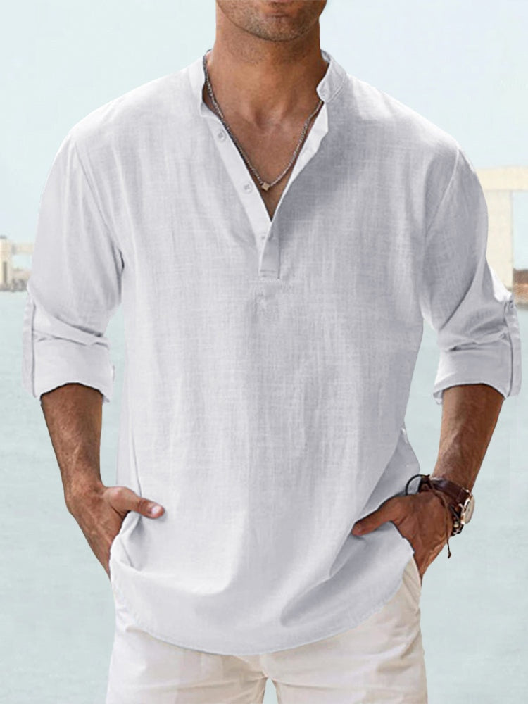 Fabio Shirt | Casual Lightweight Long Sleeve Shirt