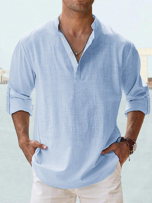 Fabio Shirt | Casual Lightweight Long Sleeve Shirt