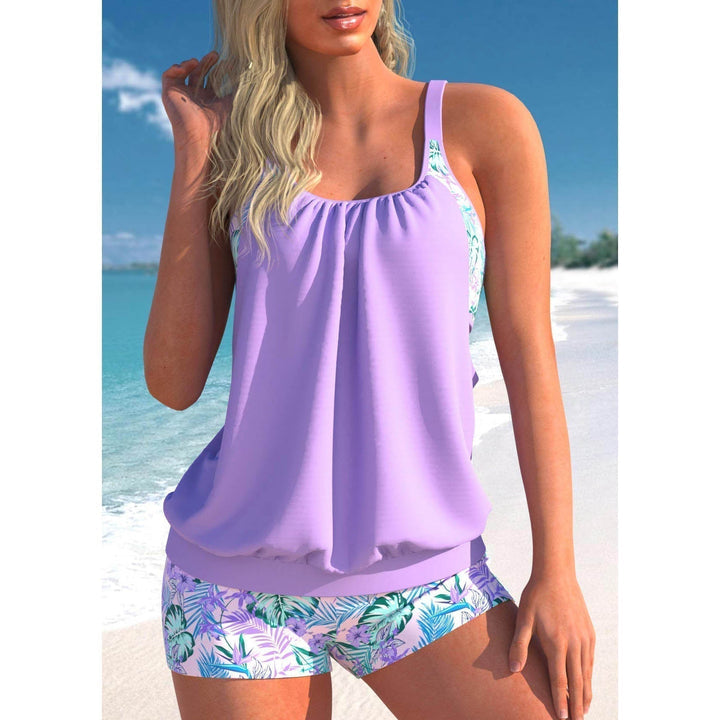 Feba Tankini Set | Summer Two-Piece Tankini Swimwear