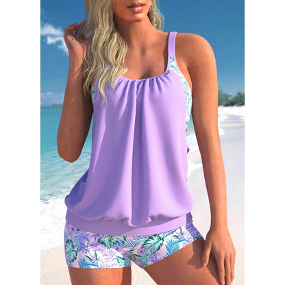 Feba Tankini Set | Summer Two-Piece Tankini Swimwear