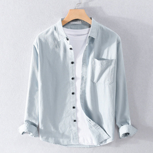 Joshua Regular Fit Casual Shirt | Collared Hip-Length Shirt