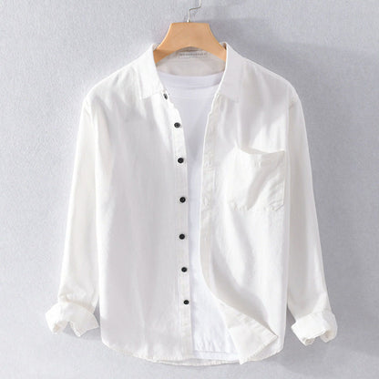 Joshua Regular Fit Casual Shirt | Collared Hip-Length Shirt