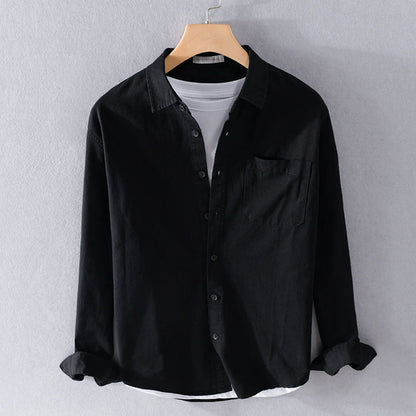 Joshua Regular Fit Casual Shirt | Collared Hip-Length Shirt