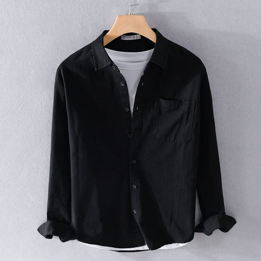 Joshua Regular Fit Casual Shirt | Collared Hip-Length Shirt