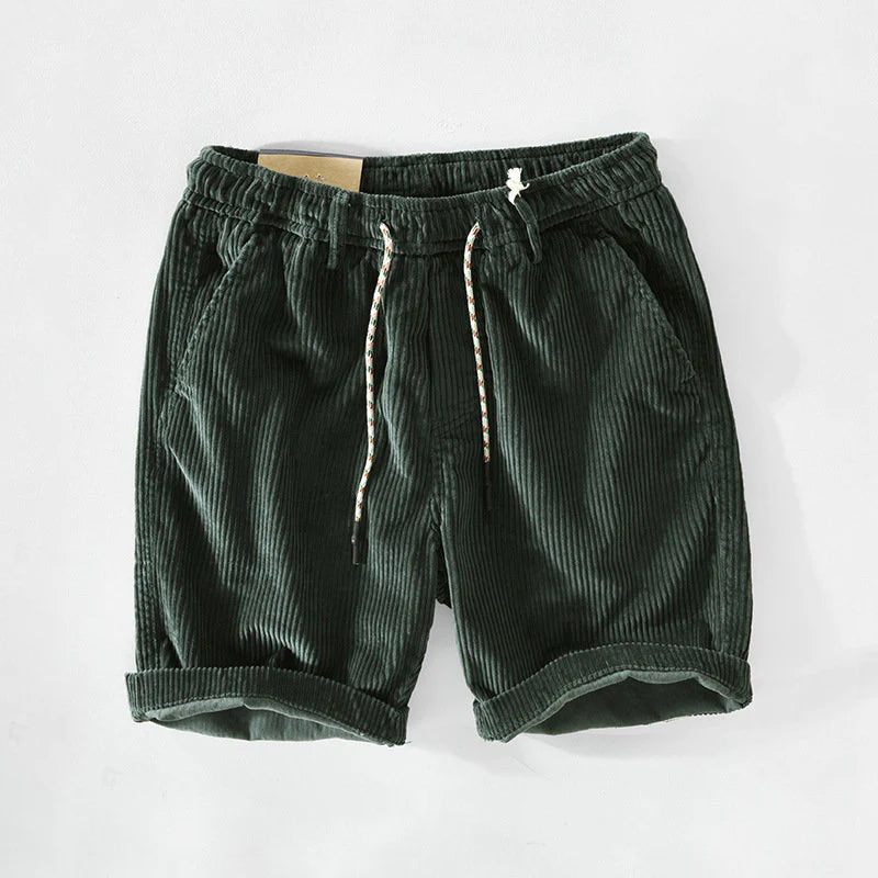 Oscar Relaxed Fit Shorts | Drawstring Waist Side Pockets Shorts
