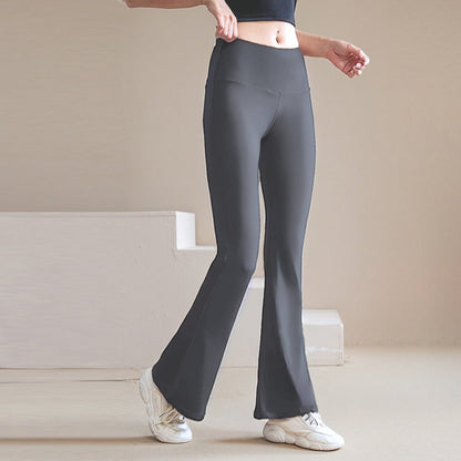 Franka Pants | Seamless High-Waisted Flared Yoga Pants