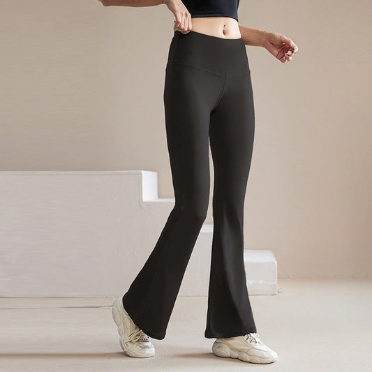 Franka Pants | Seamless High-Waisted Flared Yoga Pants
