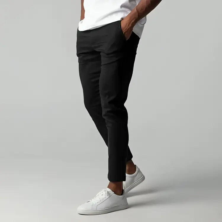 Gareth Trousers | Slim Fit Stretch Chino Trousers for Men