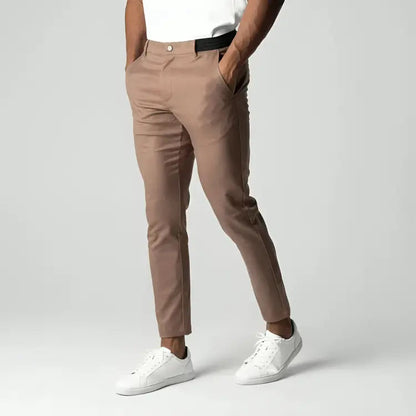 Gareth Trousers | Slim Fit Stretch Chino Trousers for Men