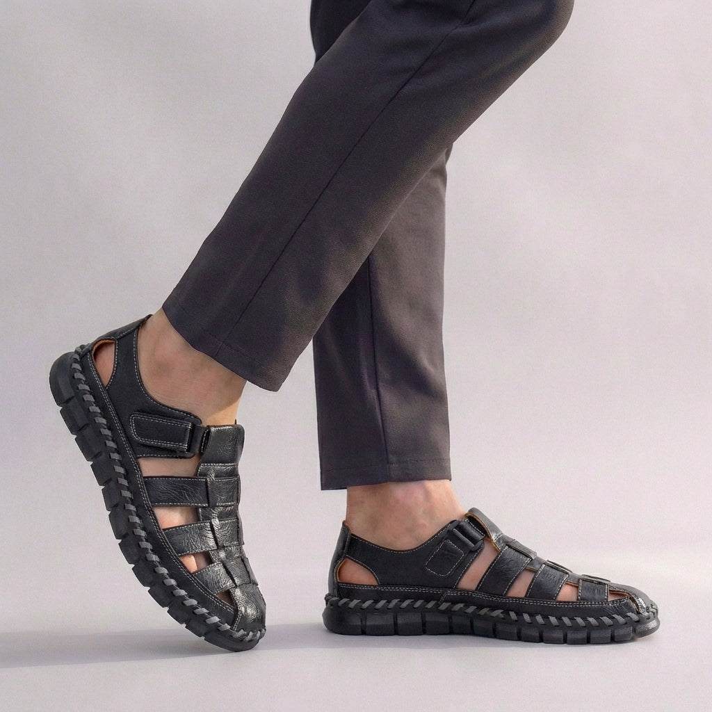 Charlie Fisherman Sandals | Strappy Design Buckle Sandals