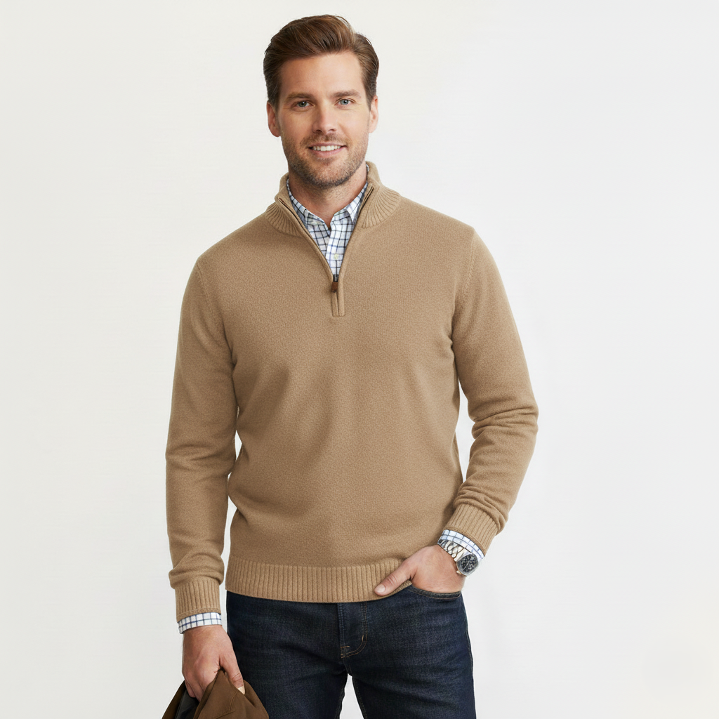 Henry Sweater | Warm Crewneck Knitted Pullover