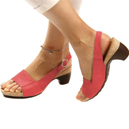 Geraldine Sandals | Slingback Heeled Sandals