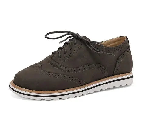 Goldie Shoes | Lace-Up Wingtip Oxford Sneakers