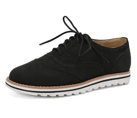 Goldie Shoes | Lace-Up Wingtip Oxford Sneakers