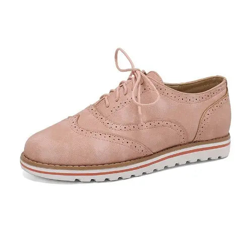 Goldie Shoes | Lace-Up Wingtip Oxford Sneakers