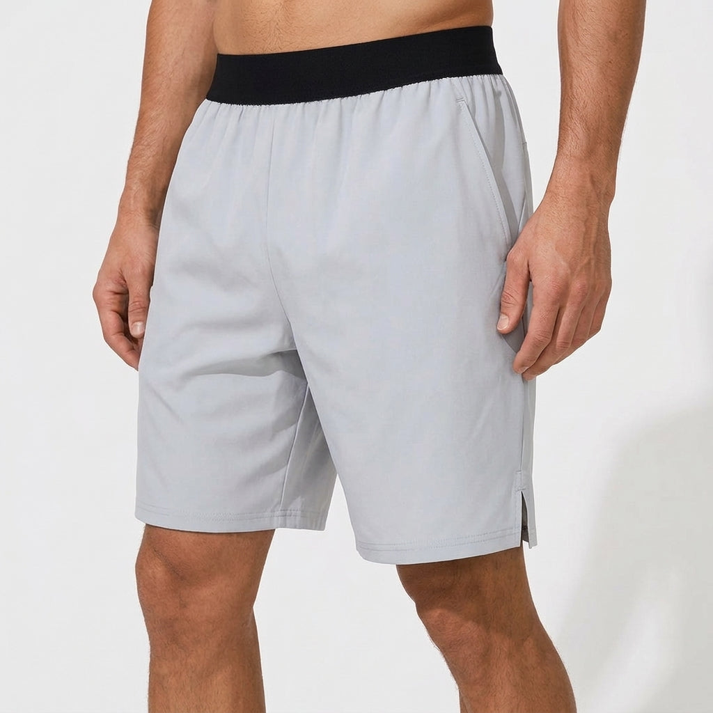 Theodore Relaxed Fit Shorts | Elastic Waistband Side Pockets Shorts