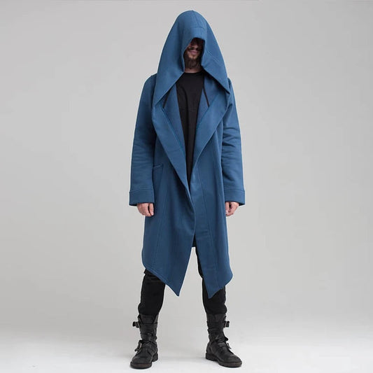 Oscar Oversized Hooded Cardigan | Asymmetrical Hem Pockets Cardigan