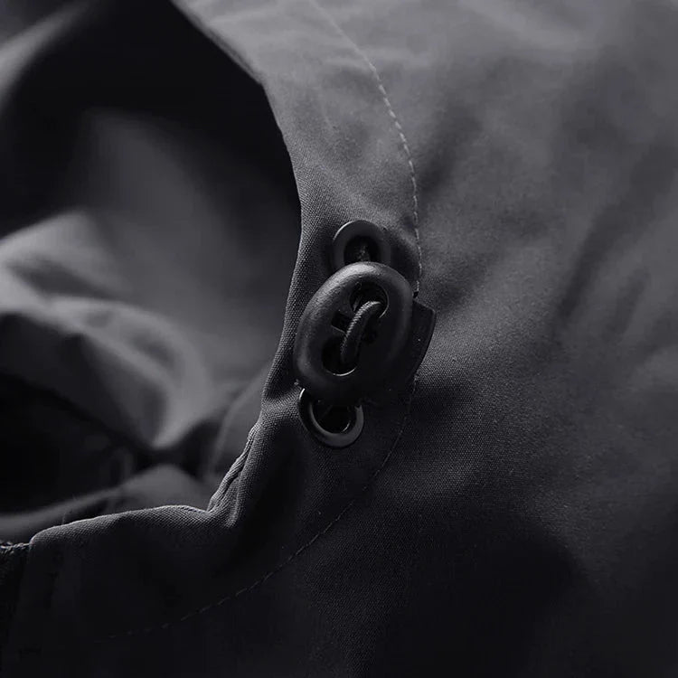 Oliver Camouflage Hooded Windbreaker | Regular Fit Hip-Length Windbreaker