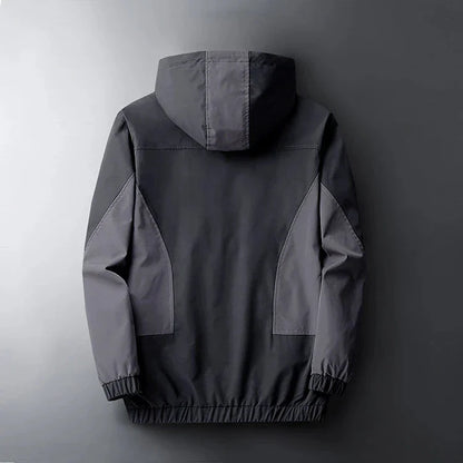 Oliver Camouflage Hooded Windbreaker | Regular Fit Hip-Length Windbreaker