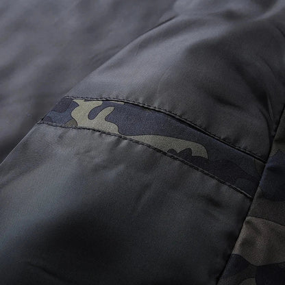 Oliver Camouflage Hooded Windbreaker | Regular Fit Hip-Length Windbreaker