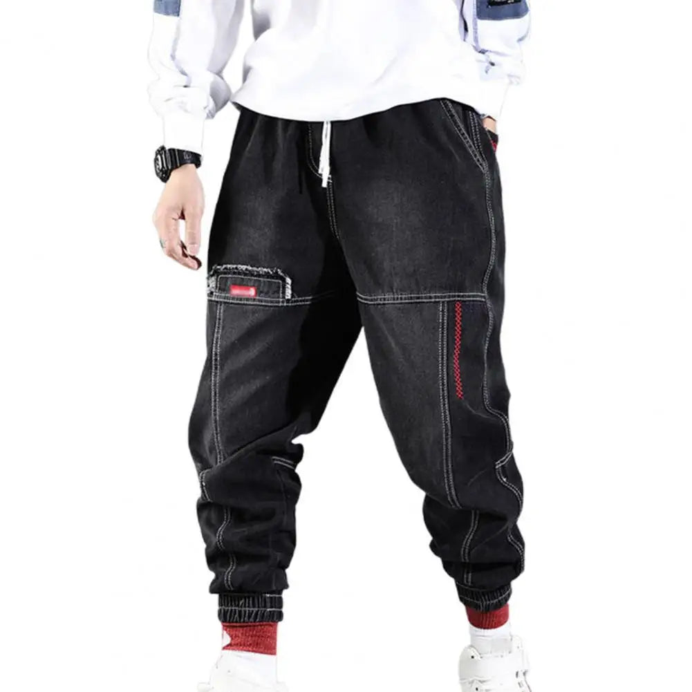 Hans Trousers | Jogger Cargo Trousers with Drawstring