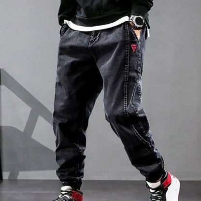 Hans Trousers | Jogger Cargo Trousers with Drawstring