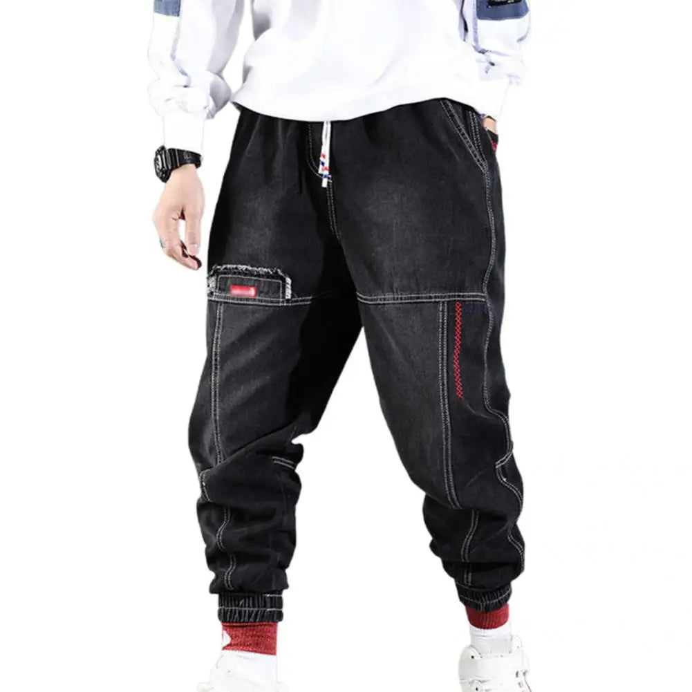 Hans Trousers | Jogger Cargo Trousers with Drawstring