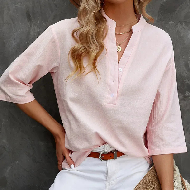 Heidi Top | Vintage-Inspired Oversized Shirt