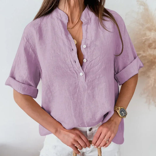 Heidi Top | Vintage-Inspired Oversized Shirt
