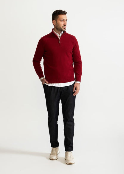 Henry Sweater | Warm Crewneck Knitted Pullover