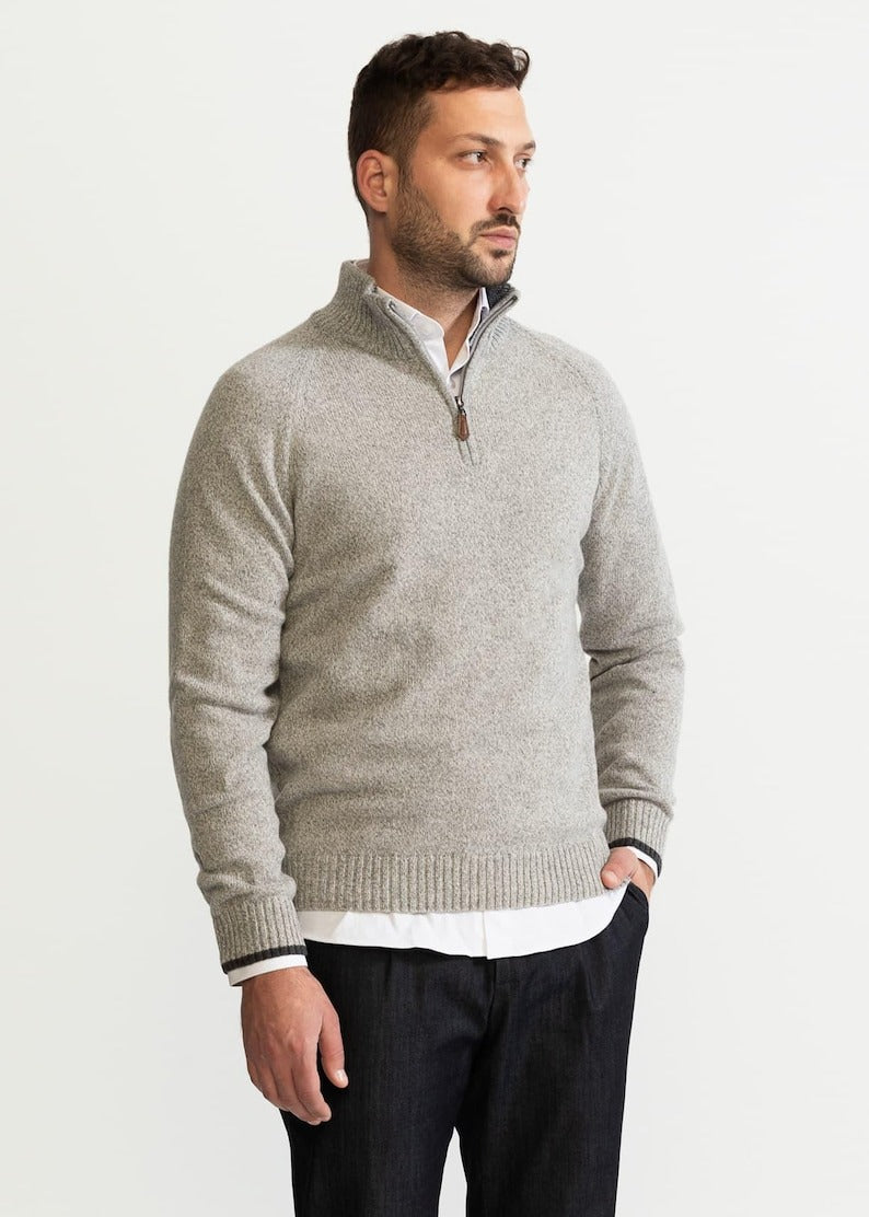 Henry Sweater | Warm Crewneck Knitted Pullover