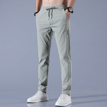 Hugo Trousers | Casual Drawstring Trousers with Slim Fit