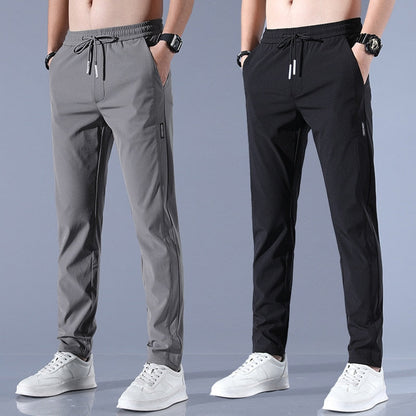 Hugo Trousers | Casual Drawstring Trousers with Slim Fit