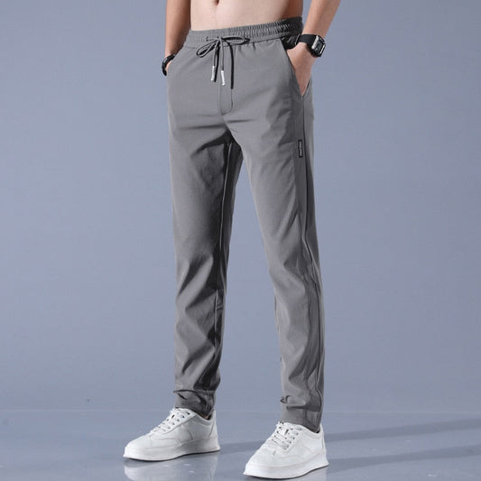 Hugo Trousers | Casual Drawstring Trousers with Slim Fit