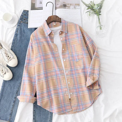 Ida Blouse | Casual Checked Shirt for Women