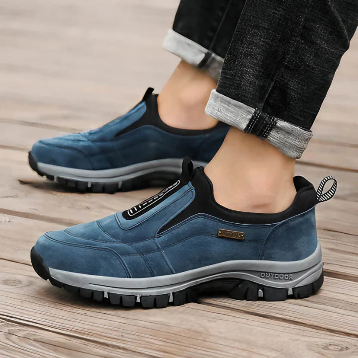 Idan Shoes | Men's Comfortable Slip-On Hiking Shoes