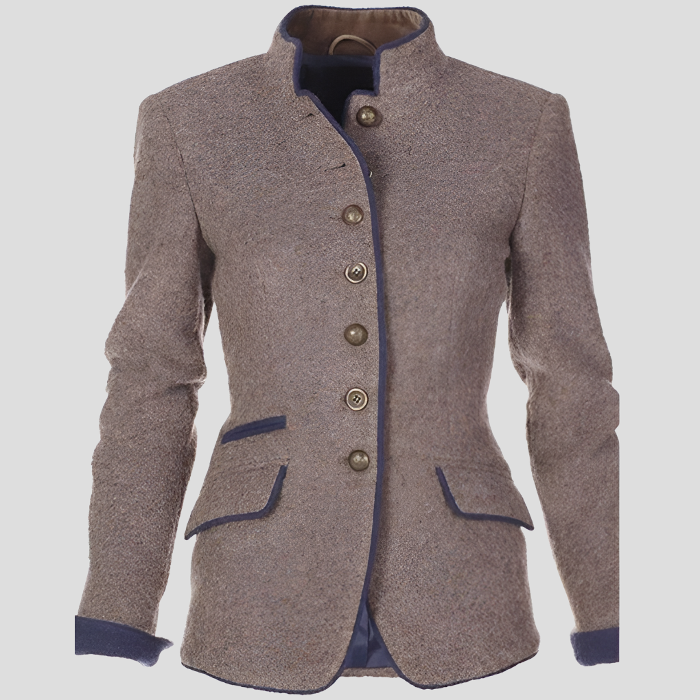 Ieva Jacket | Women’s Plain Colour Relaxed Fit Jacket