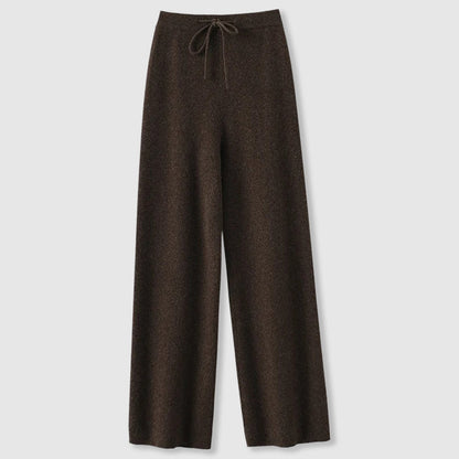 Ieva Pants | Women’s Cashmere Wide-Leg Pants