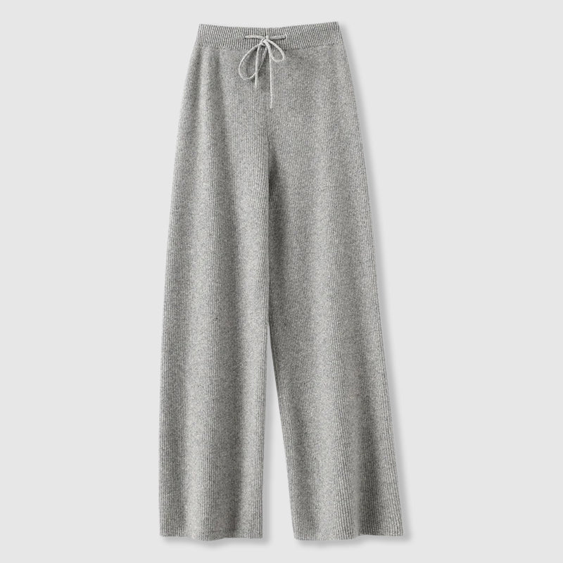 Ieva Pants | Women’s Cashmere Wide-Leg Pants