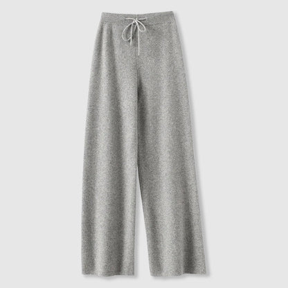 Ieva Pants | Women’s Cashmere Wide-Leg Pants