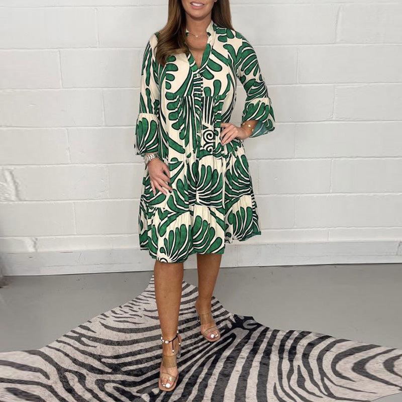 Irina Dress | Relaxed Button-Front Summer Dress