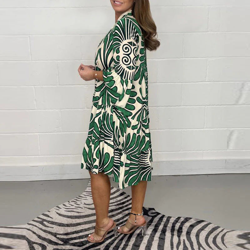 Irina Dress | Relaxed Button-Front Summer Dress