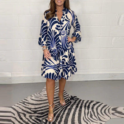 Irina Dress | Relaxed Button-Front Summer Dress