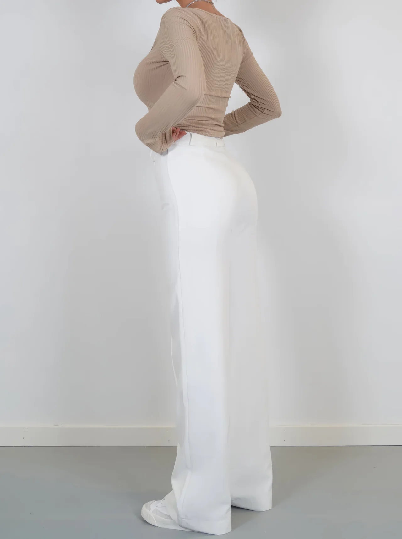 Iris Pants | Wide-Leg High Waisted Trousers for Women
